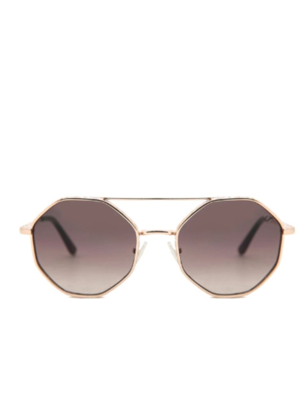 Guess Women Pilot Sunglasses GU7736/S 33F Gold/ Brown Gradient Original RARE